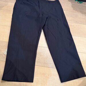 KIRKLAND WOMENS BLACK QUICK DRI PANTS NEW SIZE 16